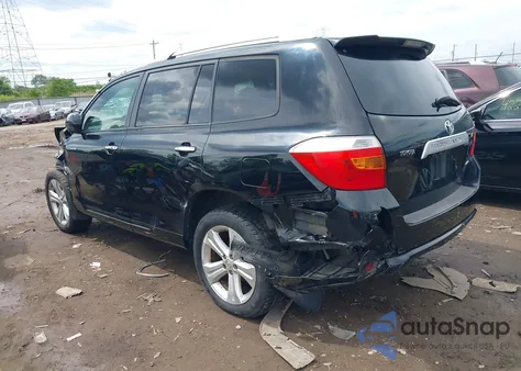 2008 Toyota Highlander Limited из США, поврежденный, VIN JTEES42A782067722